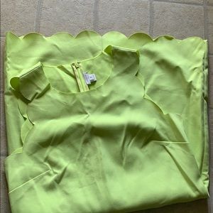 J. Crew Scalloped Dress. Size 6